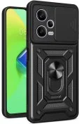 Чохол BeCover for Xiaomi Redmi Note 12 Pro 5G - Military Black (709159)