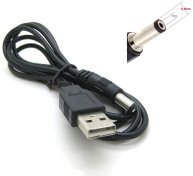 Кабель живлення PowerPlant USB / DC 5.5 1m Black (CA911356)