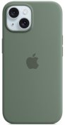 Чохол Apple for iPhone 15 - Silicone Case with MagSafe Cypress (MT0X3)