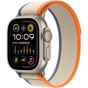 Смарт годинник Apple Watch Series Ultra 2 GPS 49mm Titanium Case with Orange/Beige Trail Loop - M/L  (MRF23)