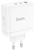 Зарядний пристрій Hoco N30 Glory 65W White (6931474784155)
