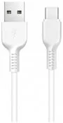 Кабель Hoco X20 3A AM / Type-C 1m White (6957531068853)