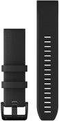  Ремінець Garmin QuickFit 22mm Black with Black Stainless Steel Hardware (010-12901-00)
