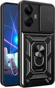 Чохол BeCover for Realme 10 Pro Plus 5G - Military Black  (710022)