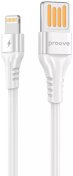 Кабель Proove Double Way Silicone 2.4A AM / Lightning 1m White (CCDS20001102)
