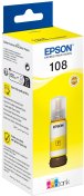 Чорнило Epson 108 for EcoTank L8050/L18050 Yellow (C13T09C44A)