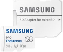 FLASH пам'ять Samsung Pro Endurance UHS-I V30 U3 Micro SDXC 128GB with adapter (MB-MJ128KA/EU)