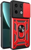 Чохол BeCover for Poco X6 - Military Dark Red (711009)