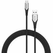 Кабель Vention 18W AM / Micro USB 0.25m Gray  (COAHC)