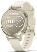 Смарт годинник Garmin Lily 2 Active Lunar Gold with Bone Silicone Band (010-02891-00)