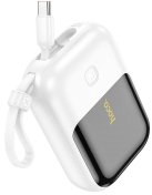 Батарея універсальна Hoco Q20 Fountain 10000mah 22.5W White  (6942007611411)