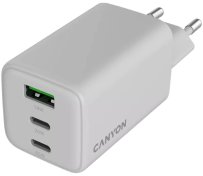 Зарядний пристрій Canyon CU65ACC GaN 65W White (CNS-CUW65ACC)