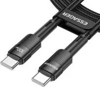 Кабель Essager Star 100W Type-C / Type-C 1m Black (EXCTT1-XC01)