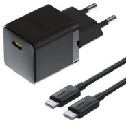 Зарядний пристрій Baseus Palm 20W Black with Type-C/Type-C (P10111602113-01)