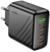 Зарядний пристрій Hoco CS27A Supply 67W Black  (6942007639835)