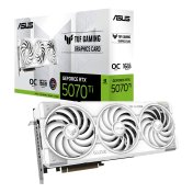 Відеокарта ASUS TUF Gaming GeForce RTX 5070 Ti 16GB GDDR7 White OC Edition  (TUF-RTX5070TI-O16G-WHITE-GAMING)
