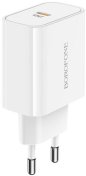 Зарядний пристрій BOROFONE BA57A Easy Speed 20W White  (6931474745538)