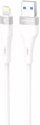Кабель Proove Light Silicone Plus 2.4A AM / Lightning 1m White  (CCLS12001102)