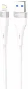 Кабель Proove Light Silicone Plus 2.4A AM / Lightning 1m White (CCLS12001102)