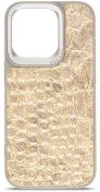 Чохол Harder for Apple iPhone 15 Pro - Crocosaur Titanium (ARM76705)