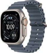 Смарт годинник Apple Watch Ultra 3 - 49mm Natural Titanium Case with Anchor Blue Ocean Band