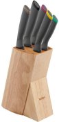 Набір ножів Tefal Fresh Kitchen 5pcs Black (K122S504)