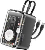 Батарея універсальна Promate Mavrix-20 with Apple Watch Charger Black (6959144066134)
