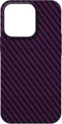 Чохол ArmorStandart for Apple iPhone 14 Pro - LikeCarbon MagCase Purple (ARM69204)