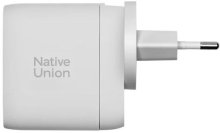Зарядний пристрій Native Union Fast GaN Charger PD 67W White (FAST-PD67-WHT-2CA)