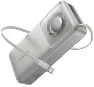 Батарея універсальна Baseus Free2Pull 20000mAh 65W with Retractable Cable Type-C Lunar Gray (P10073700843-00)