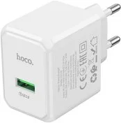 Зарядний пристрій Hoco CS12A Ocean QC3.0 18W White (6942007603690)