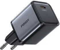 Зарядний пристрій Pisen BOLT Lite PD 30W Black with Type-C / Type-C (TP-C62_Kit)
