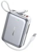 Батарея універсальна Awei C03 20000mAh 45W Silver (6954284026529)