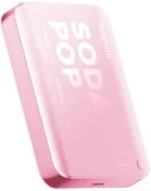 Батарея універсальна Momax 1-Power Pass 10000mAh 20W / Qi 15W Pink (IP166P)