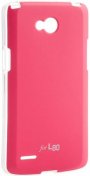 Чохол Voia для LG Optimus L80 Dual (D380) - Jell Skin рожевий
