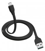 Кабель USB Trust AM / Micro USB 1м Reversible Flat змотаний