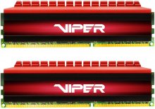 Пам'ять Patriot Viper 4 Red DDR4 2x8 ГБ (PV416G320C6K)