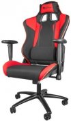Крісло ігрове NATEC GENESIS SX77 Чорне/Червоне