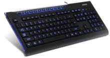 Клавіатура, A4 Tech KD-800L, USB, Чорна