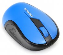 Мишка, Omega OM-415 Wireless Синя/Чорна 