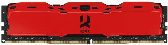 Оперативна пам’ять GOODRAM Iridium X Red DDR4 1x8GB IR-XR3000D464L16S/8G