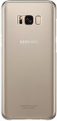 Чохол Samsung for Galaxy S8 Plus - Clear Cover Gold  (EF-QG955CFEGRU)