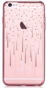 Чохол Devia for iPhone 6/6S - Crystal Meteor Rose Gold  (6952897982546)