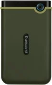 Зовнішній жорсткий диск Transcend StoreJet 25M3 2TB TS2TSJ25M3G Military Green Slim