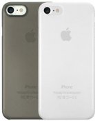 Чохол OZAKI for iPhone 7 - Ocoat 0.3 Jelly case Black/Clear  (OC720CK)