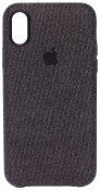 Чохол HiC for iPhone X/Xs Apple Fabric Case Dark Gray