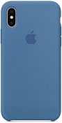 Чохол HiC for iPhone X/Xs Silicone Case Denim Blue