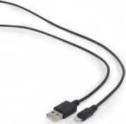 Кабель Cablexpert AM / Lightning 0.1m Black (CC-USB2-AMLM-0.1M)