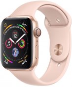 Смарт годинник Apple Watch Series 4 GPS 44mm Gold Aluminium with Pink Sand Sport Band (MU6F2)