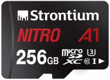 Карта пам'яті STRONTIUM Nitro A1 Micro SDXC 256GB SRN256GTFU3A1A